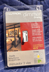 Lutron AY-603PH-WH / Ariadni 3-Way Incandescent Dimmer – 600W Max – White