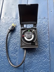 Intermatic Heavy Duty 24 Hour Outdoor Timer Model HB35R 1200 Watt 10 AMP Black