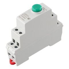 Wire Control Button Red Green Color for din Rail Mount 24V for acdc Space Saving
