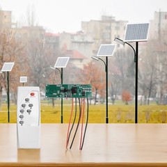 Solar Powered Lighting Control Board Featuring Advanced Sensing Mechanism