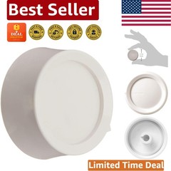 Effortless Installation White Rotary Dimmer Replacement Knob – 600 Watt Capacity
