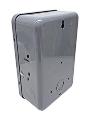 Intermatic T101 DPST 208-277V Mechanical 24HR Timer Lockable Metal Enclosure