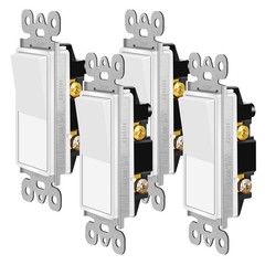 4PK 3 Way Single Pole Switch Self-Grounding Residential Commercial Grade