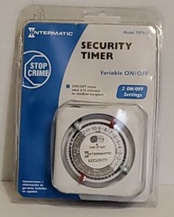 INTERMATIC Super Cop Security Timer – Model: TN711C – Variable On/Off – NEW