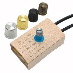 Table Lamp LED Dimmer Switch Kit Zing Ear ZE-03 300W Inline Rotary LED Dimmer…