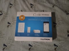Lutron Caseta Wireless Dimmer Kit with Smart Bridge – White (P-BDG-PKG1W)