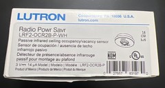 New LUTRON LRF2-OCR2B-P-WH Wireless Ceiling Sensor – White