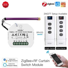 WiFi Mini Smart Curtain Module: Roller Blinds/Shutter Motor, Tuya Smart Life App