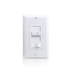 Dimmer Switch, Single Pole/3-Way LED Rocker Dimmer Light Switch for 150W LED/…