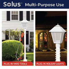 SCO-338 120V Grounded Outdoor Convenience Outlet for Lamp Posts & Poles, UL L…