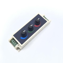 LED Lights RGB Knob Dimmer Controller Switch Portable Easy to Use Easy