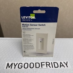 (1-Pk) Leviton Single Pole Motion Sensor Light Switch DOS02-1LT Light Almond