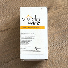 Vivido by URC VL-9540-MND-WH Z-Wave Smart Dimmer Wall Switch White