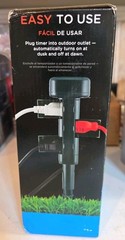 NIB My Touch Smart Stake Timer 6 Outlet Auto On At Dusk