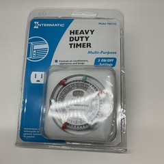 Intermatic TN311C Heavy Duty 3-Setting 15A Timer Grounded – NEW (Worn Packaging)