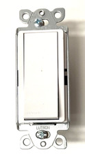Lutron Claro CA-1PS-WH 15-A General Purpose Switch Single-Pole – White