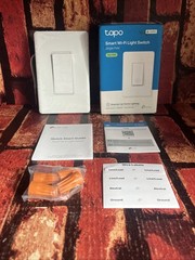 TP-Link Tapo Smart Wifi Light Switch Dimmer Single Pole Voice Control S505