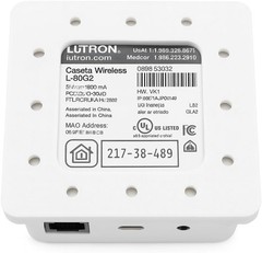 Wall Mount Compatible with Lutron Caseta Smart Bridge Hub (L-BDG2-WH) and Smart