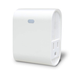 Zwave Smart Light Dimmer Plug, Plug-In Socket, Built-In Repeater, Z Wave Hub Req
