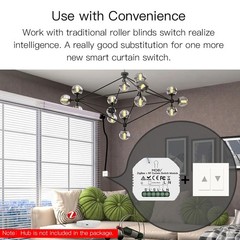 WiFi Mini Smart Curtain Module: Roller Blinds/Shutter Motor, Tuya Smart Life App