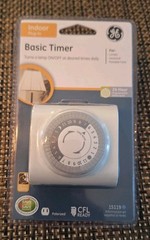 GE Indoor Plug-in Basic Timer