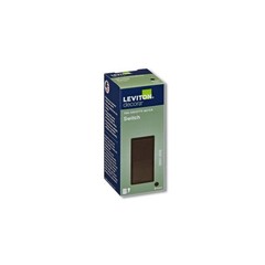 Leviton Decora 15 amps Single Pole Rocker AC Quiet Switch Brown 05601-002