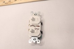 Leviton Combination Double Switcth White 15Amp 209366
