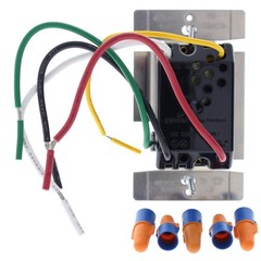 Cooper AF10-BK Black Smart Master Dimmer Preset Fluorescent Multi-Way 1000VA