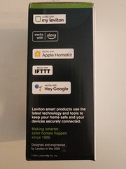 Leviton D215S-R02-1RW Decora Smart SWITCH 2nd Gen. Wi-Fi Switch White NEW in box
