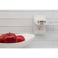myTouchSmart Indoor Simple Set Plug-In Digital Timer Bar Programmable (2-Pack)