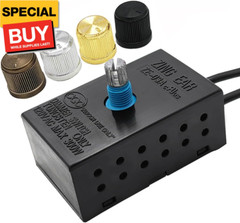 Table Lamp LED Dimmer Switch Kit Zing Ear ZE-03A 300W Max Inline Rheostat Variab