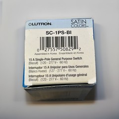 Lutron, SC-4PS-BI, 4 Way Switch, Beige