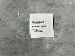 Intelligent Lighting Controls LSG3-WH-3-MZD 3 Multi Zone Dimming Switch