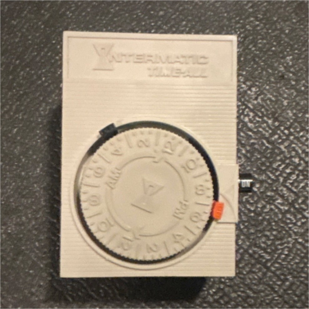 Intermatic D111 24-Hour Automatic Timer Rotary Dial Plug-In Wall Switch Beige