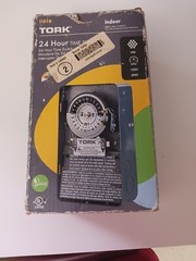 OPEN BOX/USED TORK 24 HOUR TIME SWITCH INDOOR 1101B PLEASE SEE PIC’S