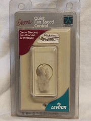 Leviton 6619-I Ivory Colored Decora Quiet Fan Speed Control New In Package