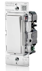 Leviton Decora Slide Dimmer for 300W LED 600W Incandescent White w/ Color Change
