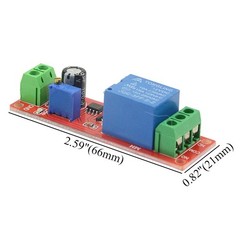 5Pcs 12V NE555 0-10 Seconds Delay Timer Switch Module Constant Current Regula…