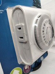 Philips Home Basic Timer Indoor Programmable Daily Cycle Polarized 2 Outlet