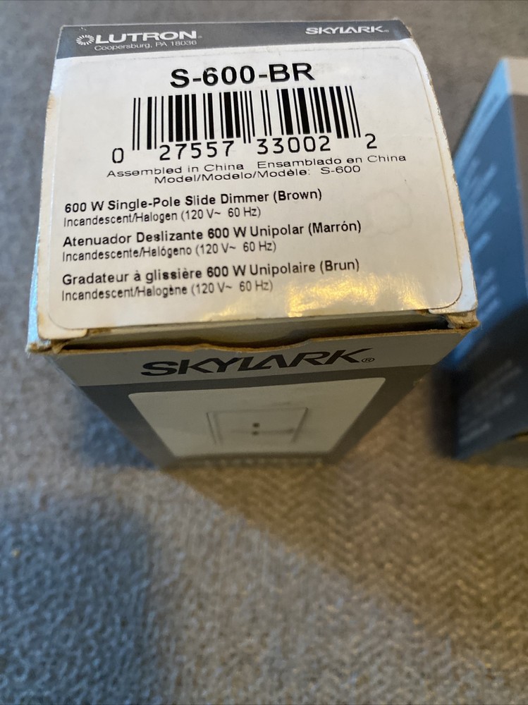 skylark slide dimmer s-600-br