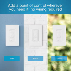 Pico Smart Remote (2-Button with Raise/Lower) for Caseta Smart Dimmer Switch, Bl