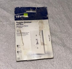 Leviton Toggle Dimmer Switch w/ Slider TSL06-1KW Single-pole or 3-way NEW