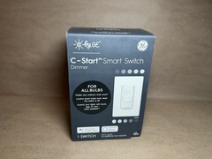 GE 48717: C-Start Dimmer Smart Switch Wifi Connection 2.4 GHZ, 4-Wire ALEXA