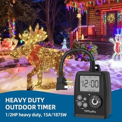 Advanced Digital Outdoor Timer with Waterproof Design and Quick Program Review
