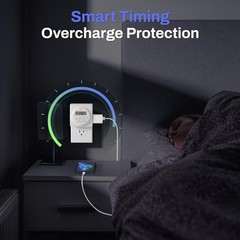 Versatile and Safe Indoor Digital Timer Outlet for Home Efficiency and Savings