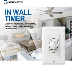 Energy-Saving 30-Minute Timer – Versatile Control for Lights and Appliances