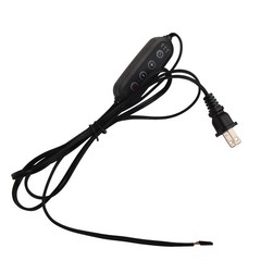2Pack Plug-in Dimmer 110-120V Timer Switch Wire for Grow Lights Aromatherapy Dif