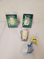*LOT OF 2* Lutron Skylark Contour LED+ Dimmer Switch, Ivory (CTCL-153PDH-IV)