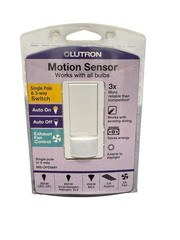 Lutron MS-OPS5MH Occupancy Single Pole/3-Way Motion Sensor Switch in White