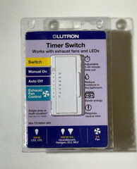 Lutron MA-T51MNH-WH Timer Wall Switch 5-60 Min Auto-Off Manual On White